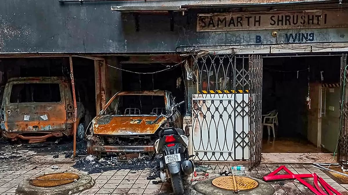 A deadly fire in Mumbai's Goregaon area leaves seven dead, including two minors, and over 40 injured