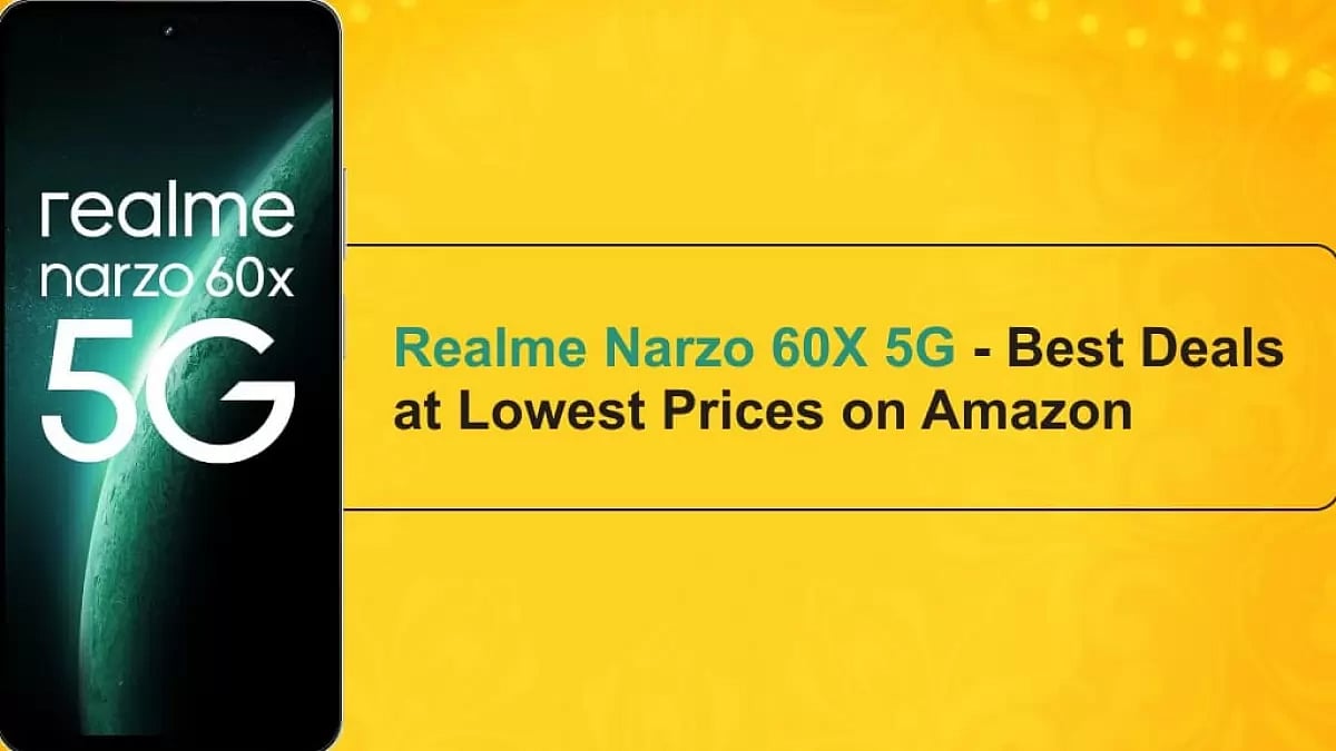 Realme Narzo 60X 5G - Best Deals at Lowest Prices on Amazon