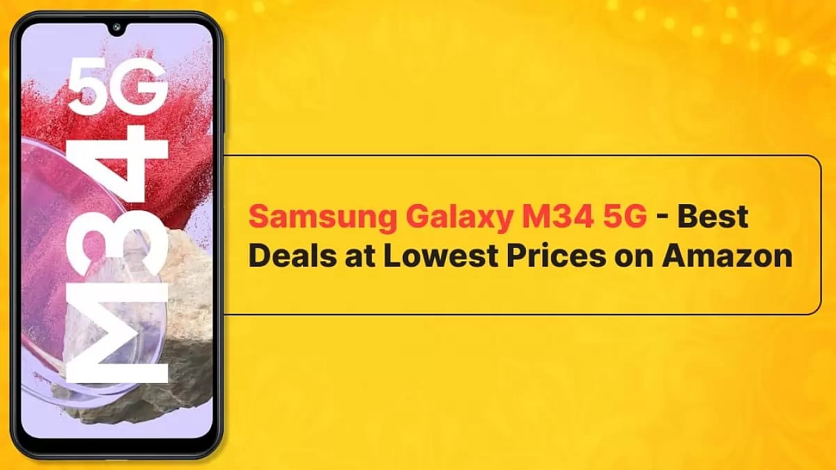 Samsung Galaxy M34 5G - Best Deals at Lowest Prices on Amazon