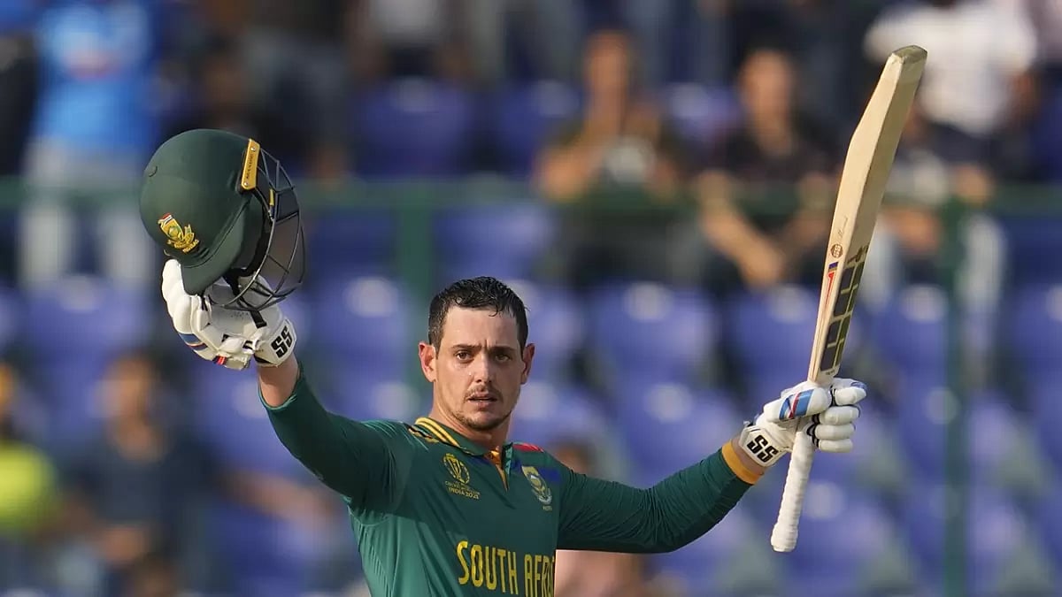 South Africa's Quinton De Kock