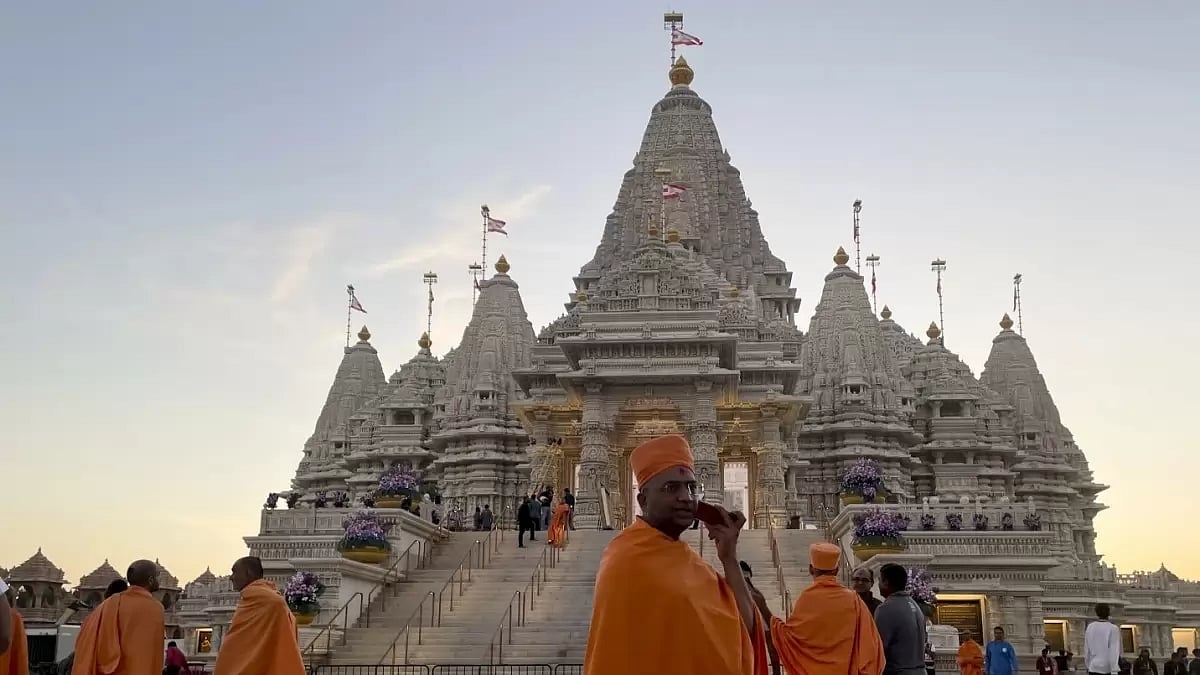BAPS Swaminarayan Akshardham in New Jersey, US.