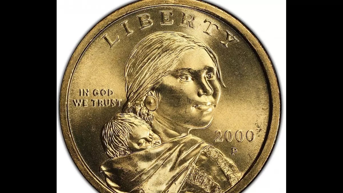 Value Of 2000 Sacagawea One Dollar Coins