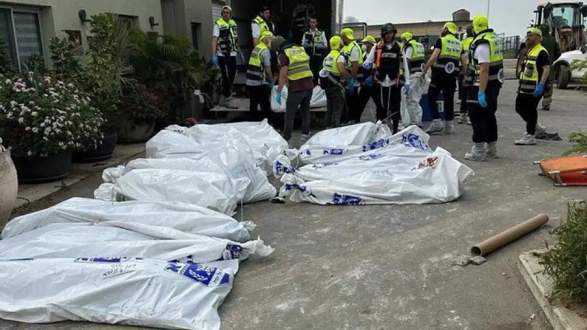 Over 100 bodies have been found in Be'eri community in southern Israel after Hamas attacked it on Saturday.