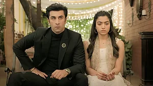 Ranbir Kapoor and Rashmika Mandanna in Animal