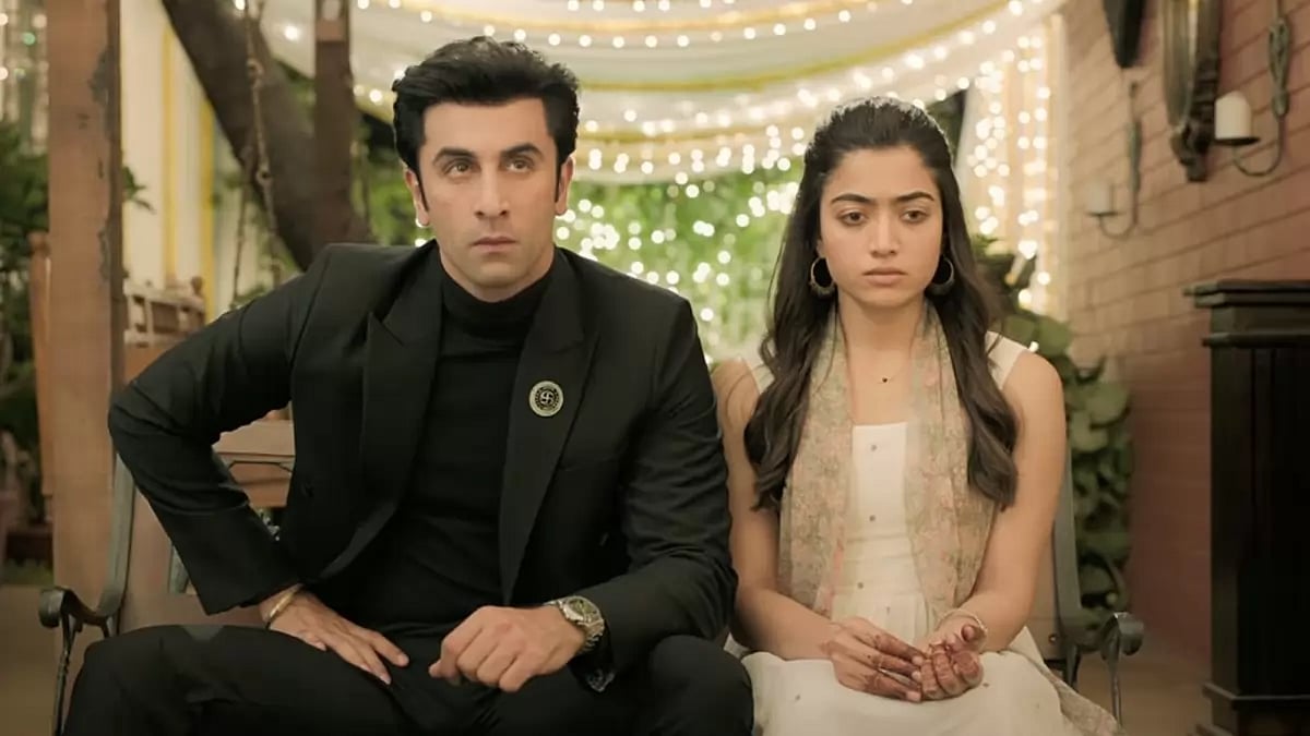 Ranbir Kapoor and Rashmika Mandanna in Animal