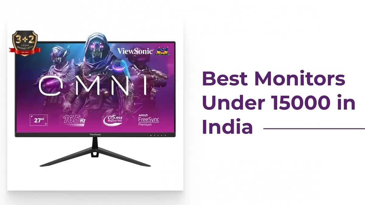 Best Monitors Under 15000 in India