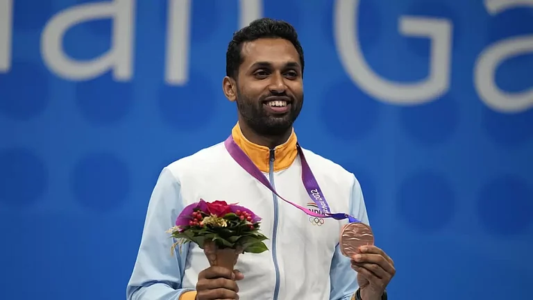 HS Prannoy is an Asian Games bronze medal winner. - PTI