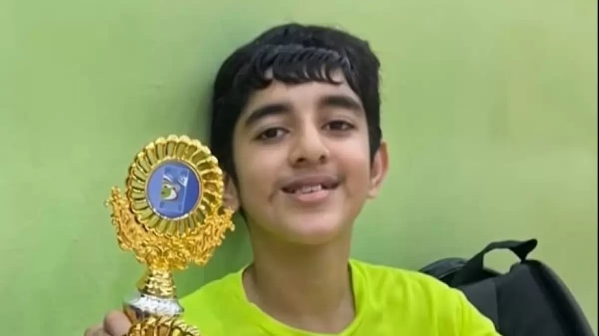 14-year-old Indian-origin student Pranav Madhaik.