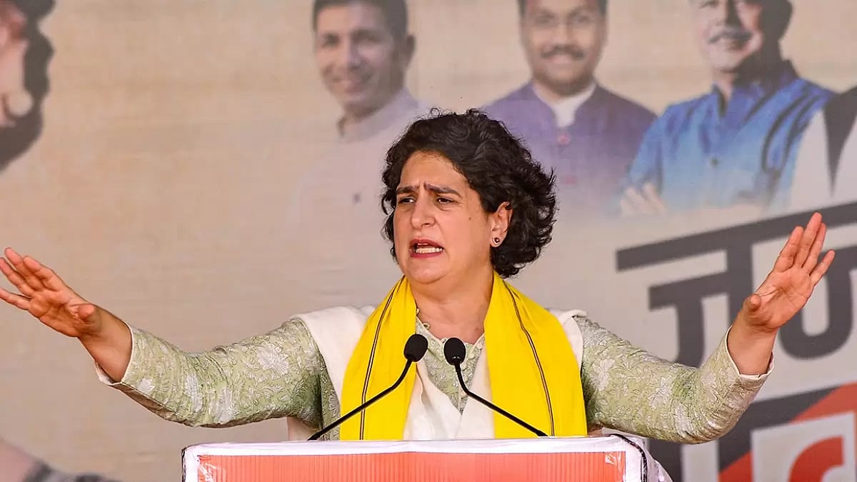 Congress general secretary Priyanka Gandhi