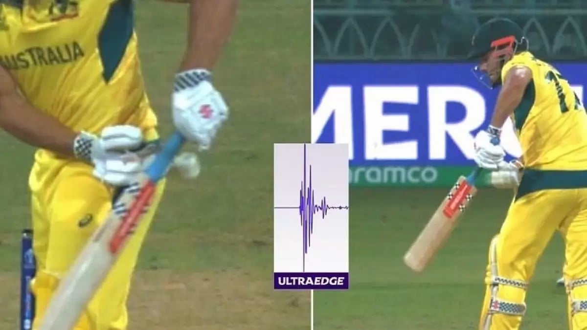 Marcus Stoinis gets dismissed on Kagiso Rabada's delivery in the match