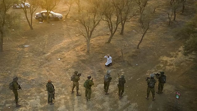In Pictures: Glimpses Of War-Hit Israel And Gaza Strip