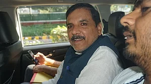 AAP MP Sanjay Singh in ED custody