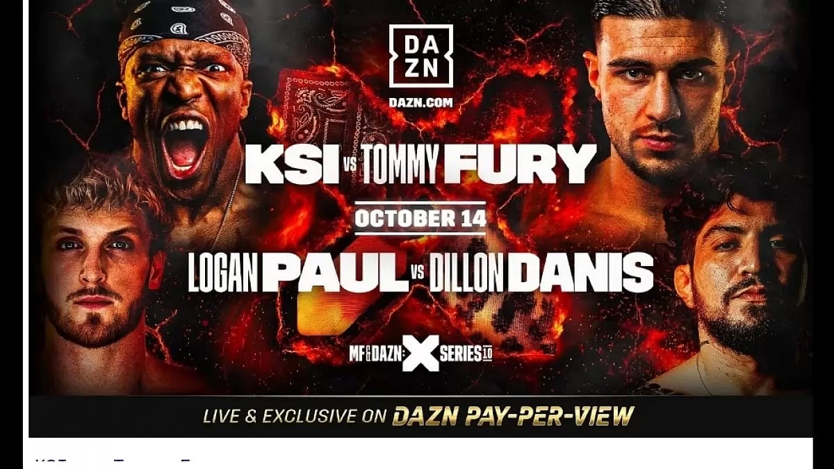 KSI vs. Tommy Fury Free Streaming