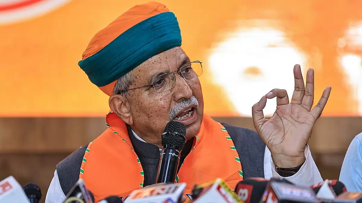 Law Minister Arjun Ram Meghwal - null