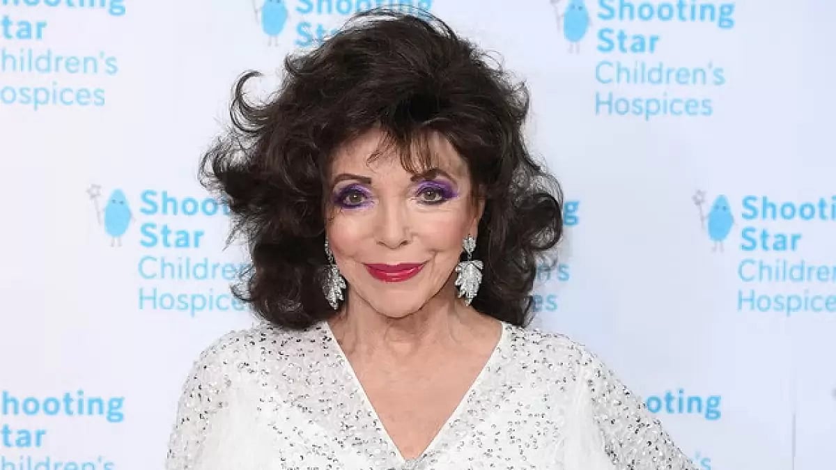 Actress Joan Collins