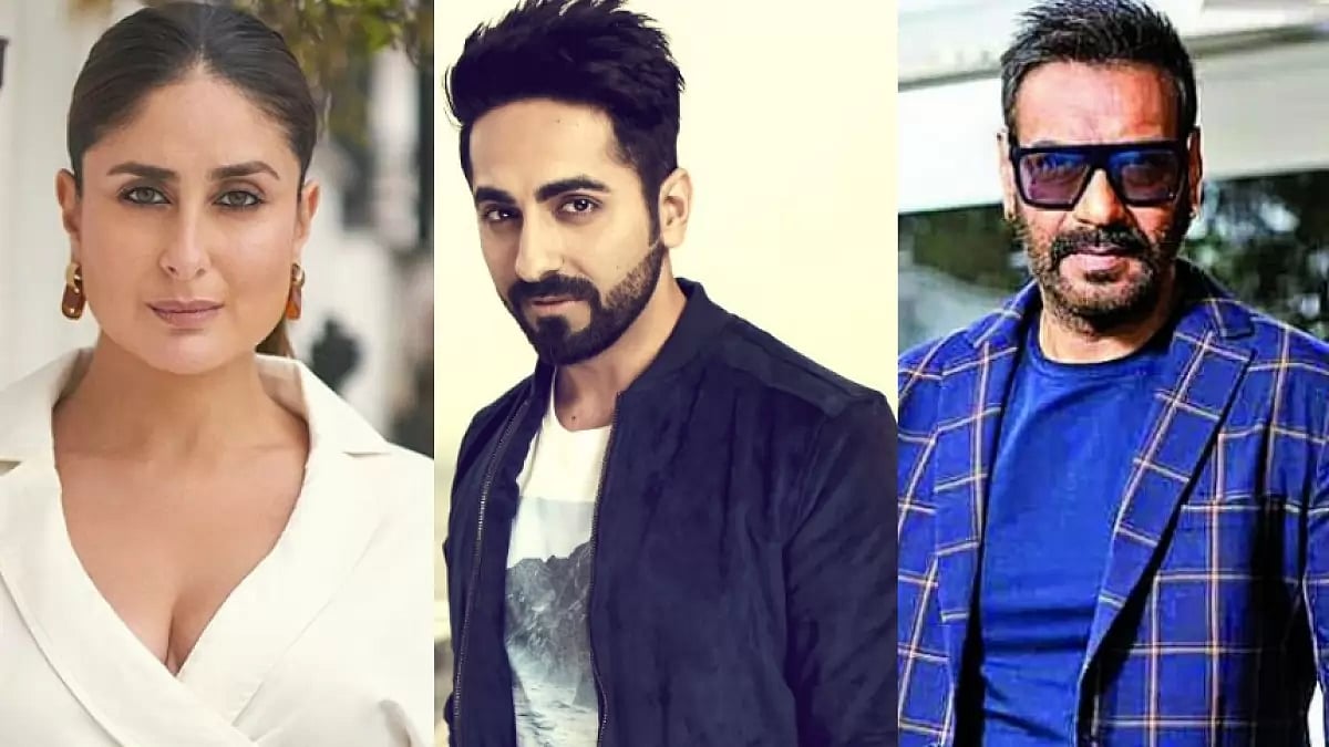 Kareena Kapoor Khan, Ayushmann Khurrana, Ajay Devgn