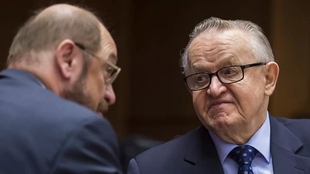 Former Finnish President Martti Ahtisaari