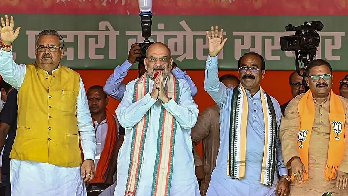 Amit Shah in Chhattisgarh