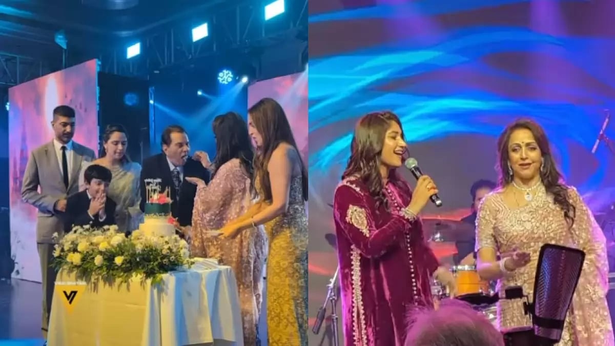 Hema Malini birthday bash