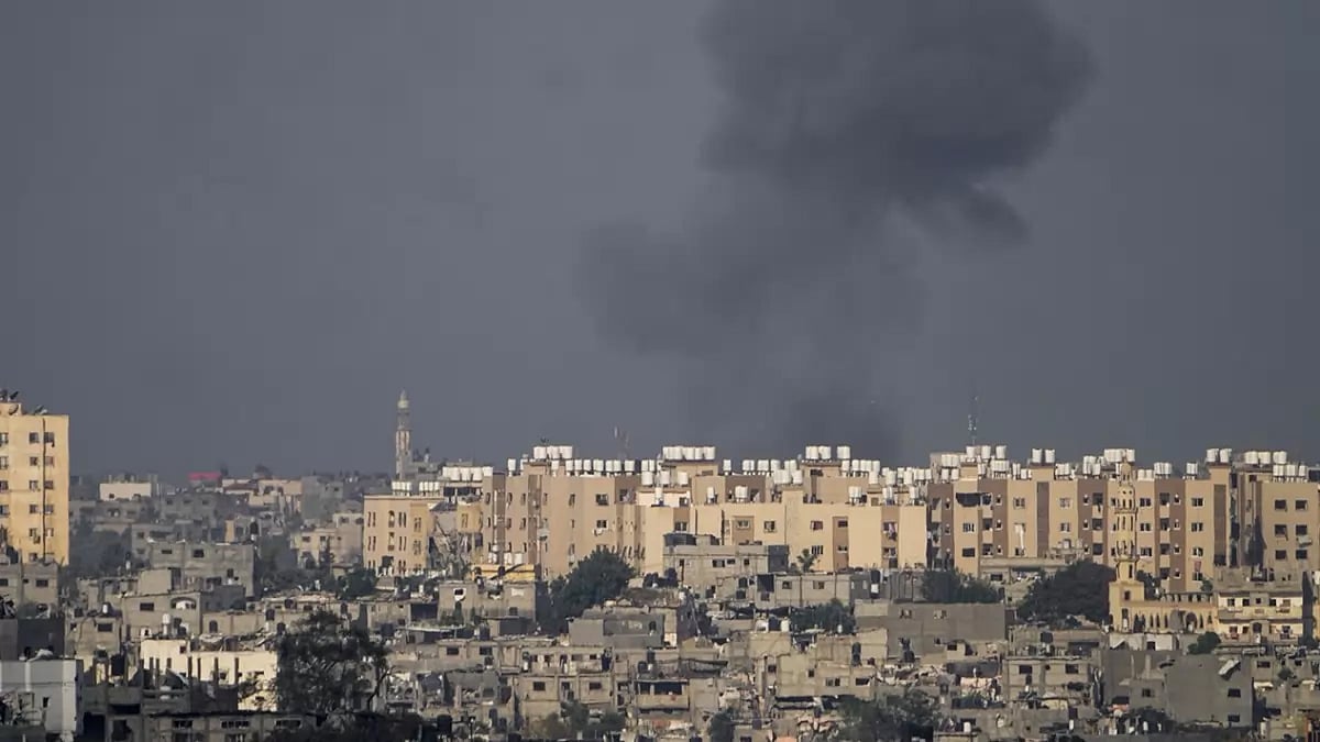 Israeli airstrike in the Gaza Strip