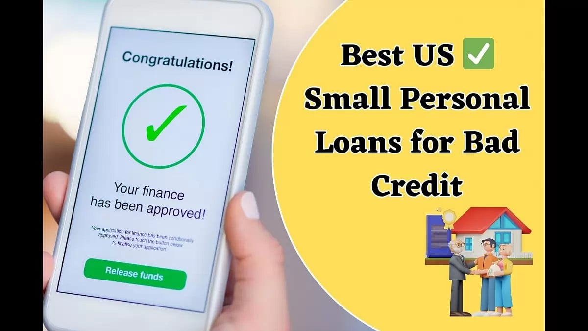 Best USA ✅ Small Personal Loans for Bad Credit