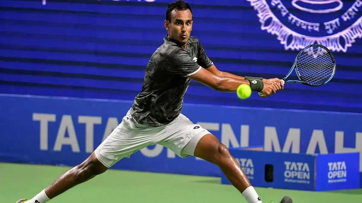 Indian tennis player Sasi Mukund