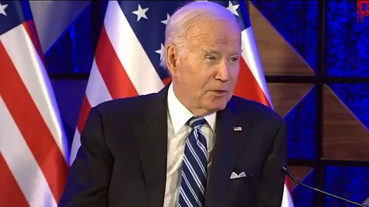 US President Joe Biden  - null