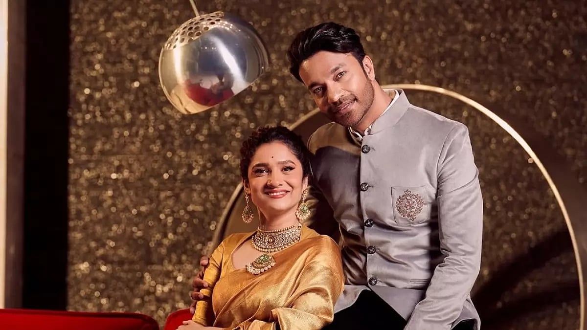 Ankita Lokhande and Vicky Jain