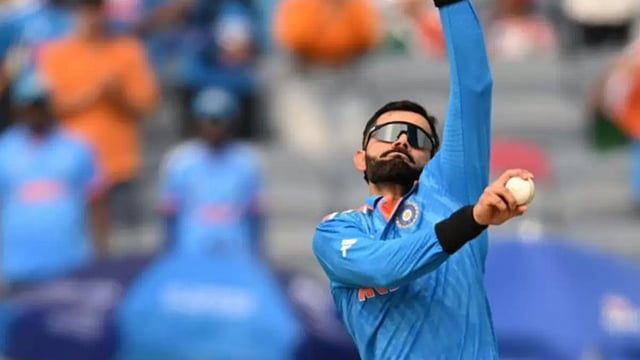 India Vs Bangladesh, ICC Cricket World Cup 2023: Virat Kohli Bowls In ODIs After Six Years - Watch
