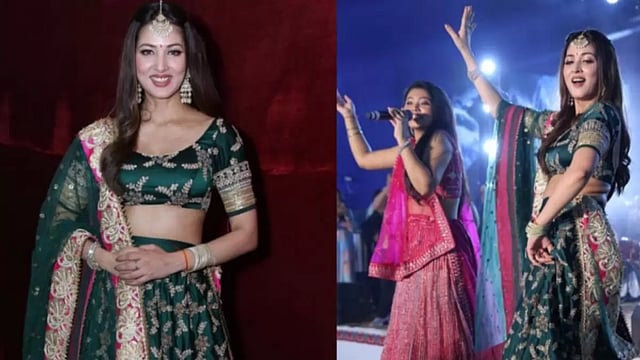 Vidisha Srivastava Attends Mumbai's 'Garba' Night