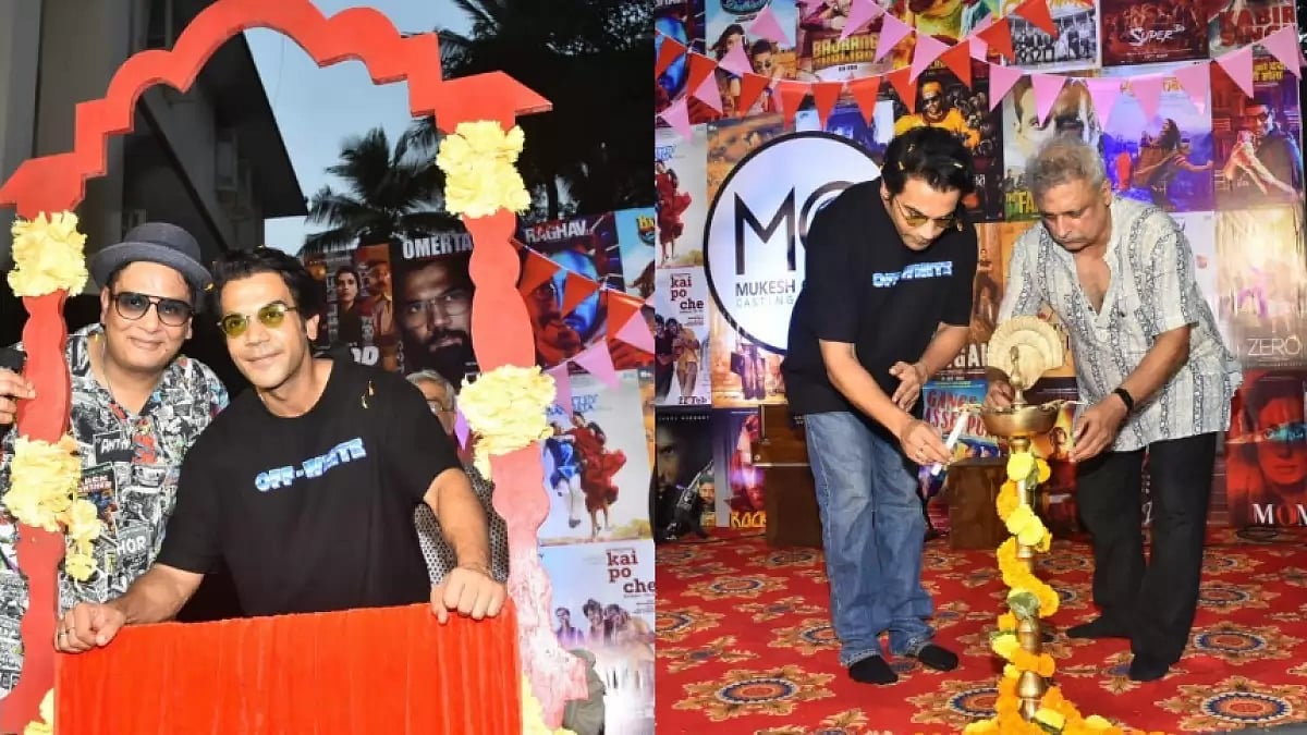 Rajkummar Rao, Mukesh Chhabra, Piyush Mishra