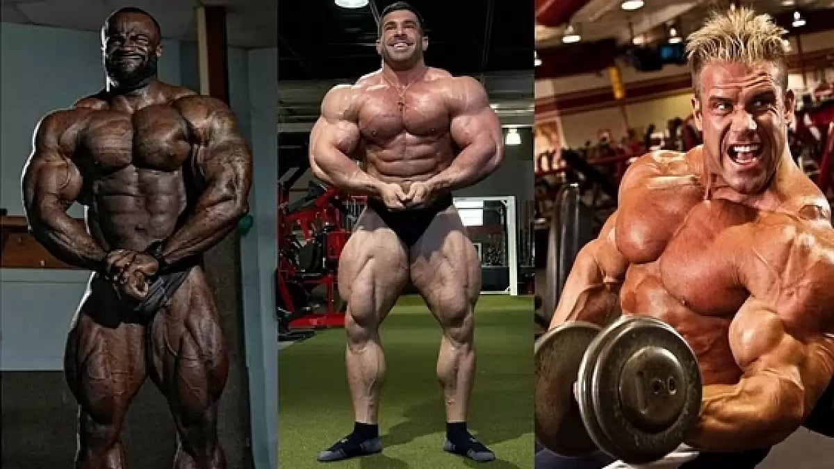 Bodybuilder's Steroids Before & After