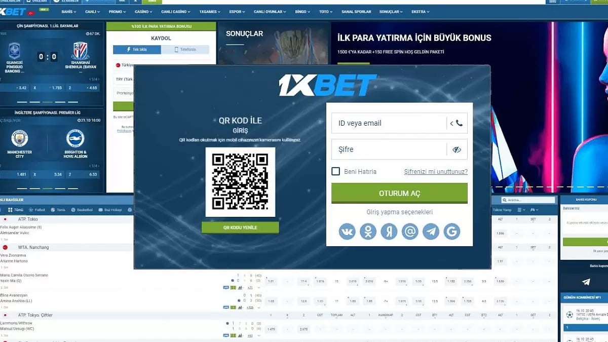 1XBET Giriş Güncel 