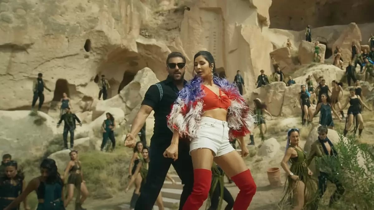 Actors Salman khan and katrina Kaif