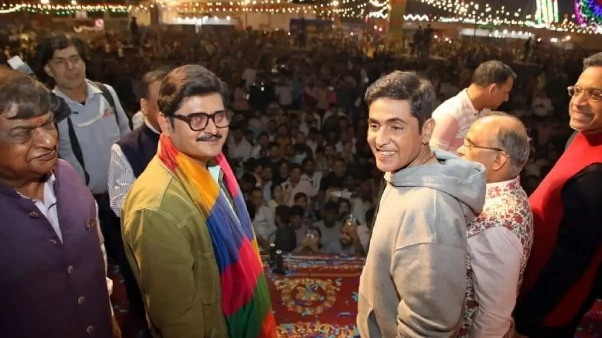 Aasif Sheikh, Rohitashv Gour Attend Ramlila In Delhi
