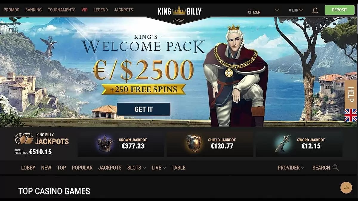 King Billy Casino Review