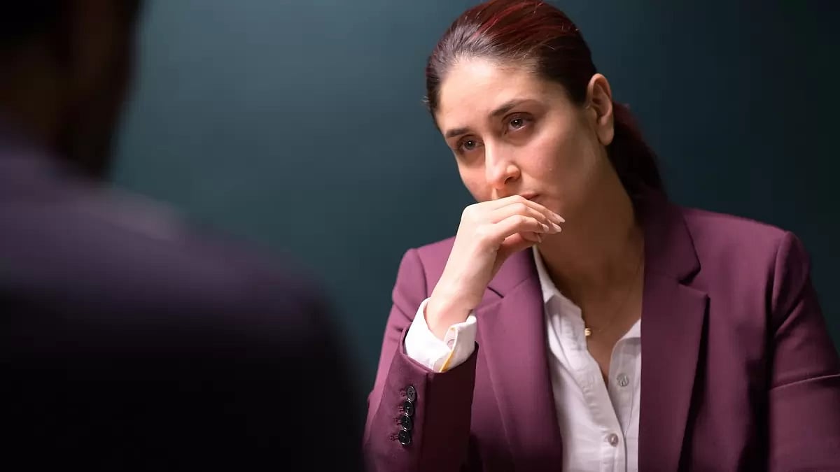 Kareena Kapoor In A Still From 'The Buckingham Murders'