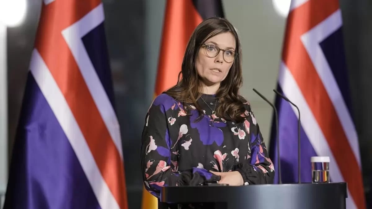 Iceland Prime Minister Katrin Jacobsdottir 