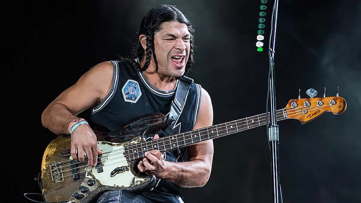 Metallica bassist Robert Trujillo