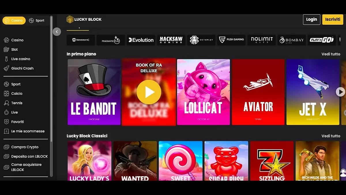 Casino con prelievo immediato