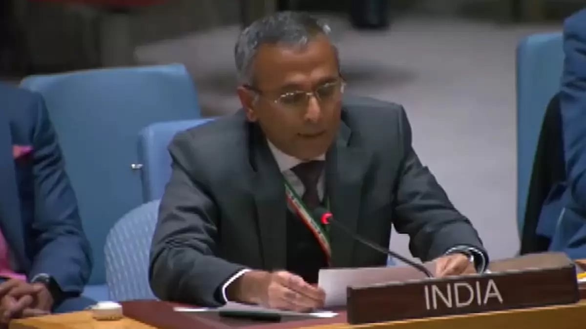 India’s Deputy Permanent Representative at the UN, Ambassador R Ravindra