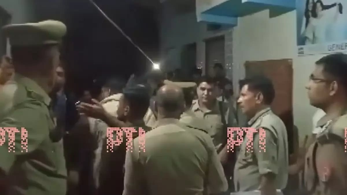 Many police officers were posted in the area where a Muslim youth was beaten to death in UP's Hapur.