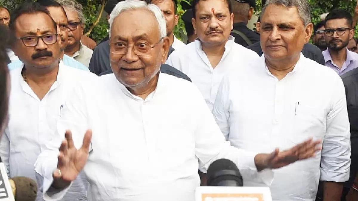 Bihar Chief Minister Nitish Kumar
