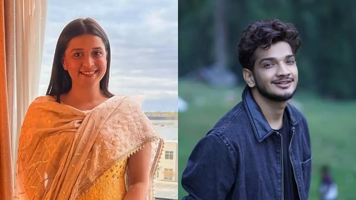 Munawar Faruqui and Mannara Chopra