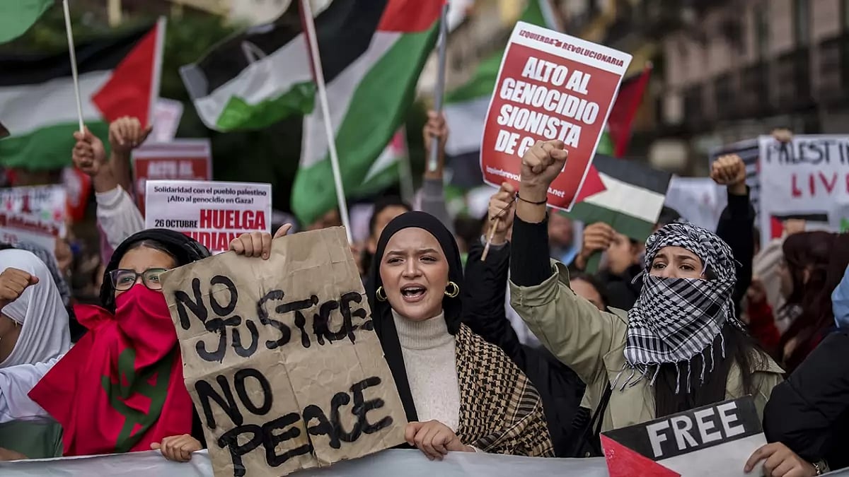 Pro Palestinian protests