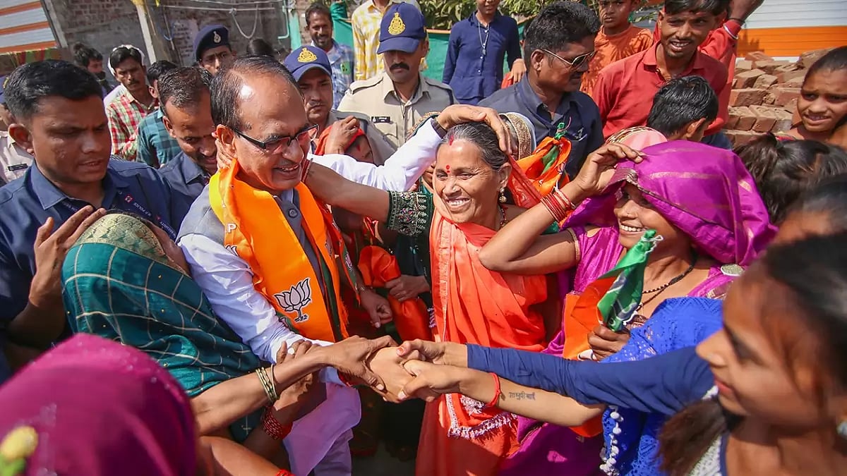 Shivraj Singhs election campaign