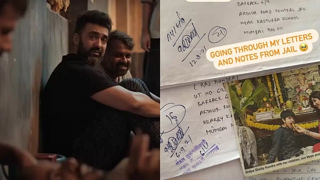 'UT 69': Raj Kundra Shares Pictures Of Letters, Notes He Received In Jail