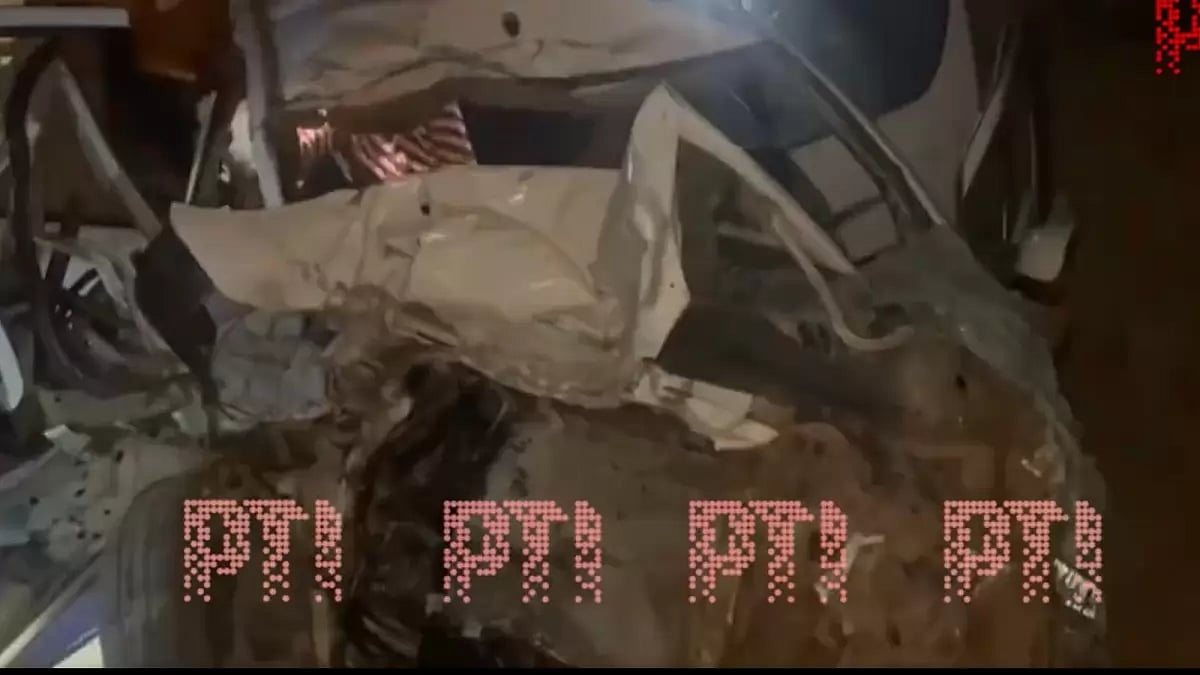 Road accident in Rajasthan kills seven members of a family.