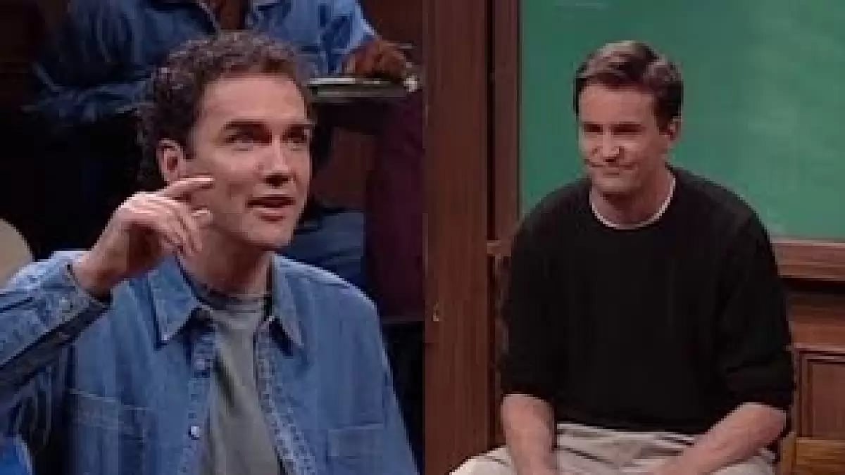 Sarcasm 101 with matthew Perry, SNL