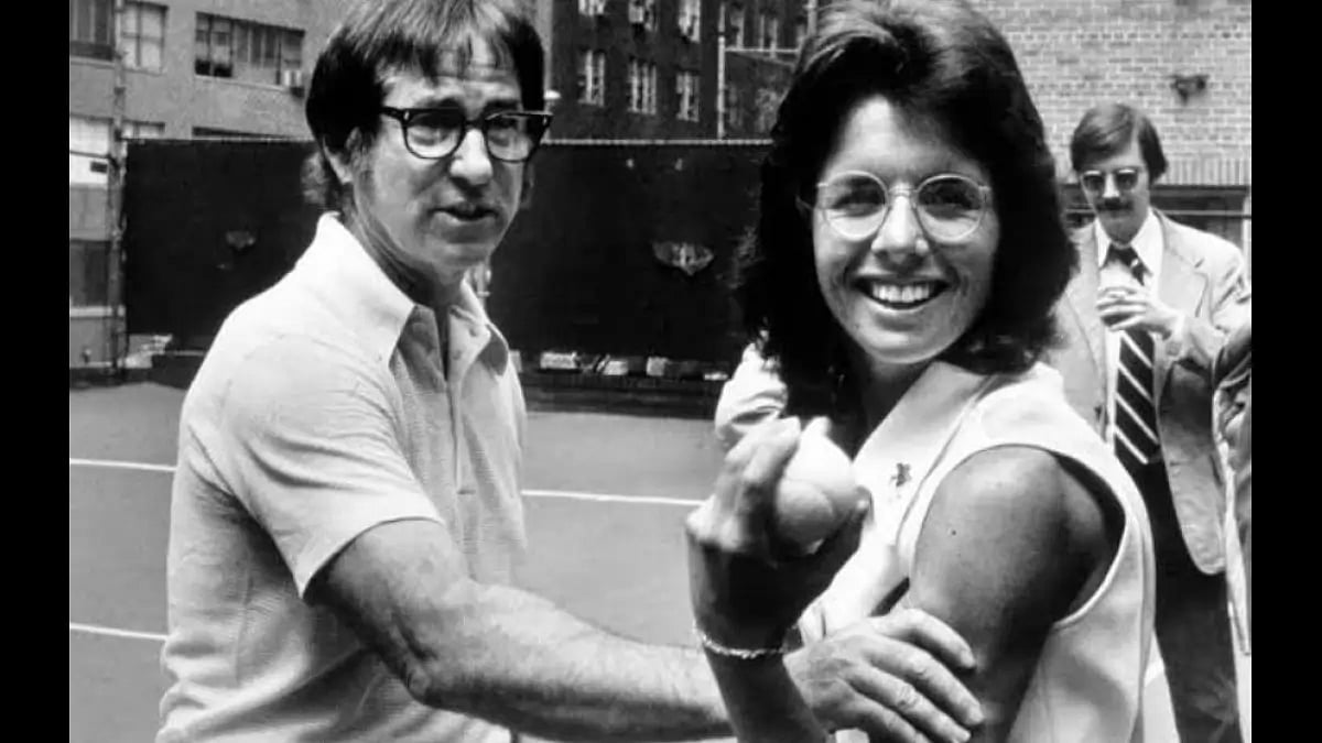 Billie Jean King. - null